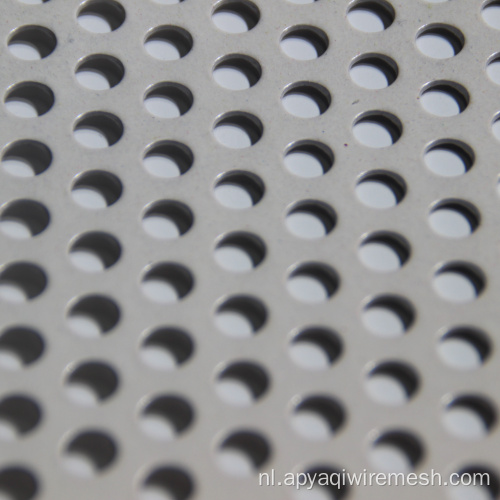 aluminium ronde gat staal geperforeerd metalen gaas